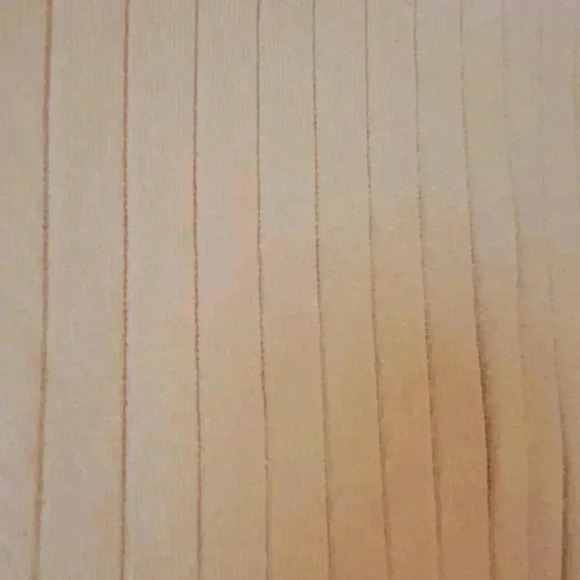 SHEIN soft beige button down Tshirt crop top - Picture 4 of 5